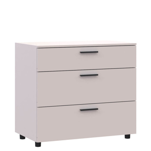 Фото комода ТОРН 3Ш ДОРОС (DOROS) кашемір – вигляд збоку