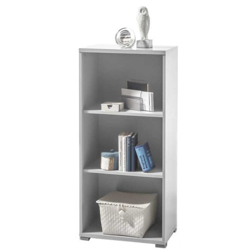 Фото стеллажа OFFICE LUX REG/53/114 BRW - вид сбоку