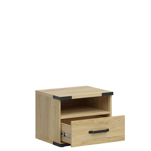 Фото детской LARA BRW – наполнение прикроватной тумбочки