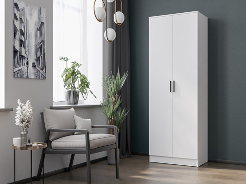 Фото шафи MONTANA MT01 LIVEO BOGFRAN (білий) в інтер'єрі