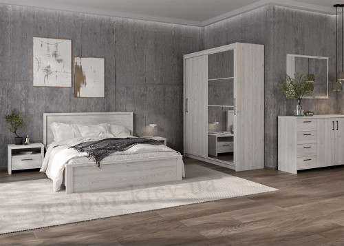 Фото комоду БЛАНШ KOM2D4S БРВ (ВМК) в інтер'єрі спальні