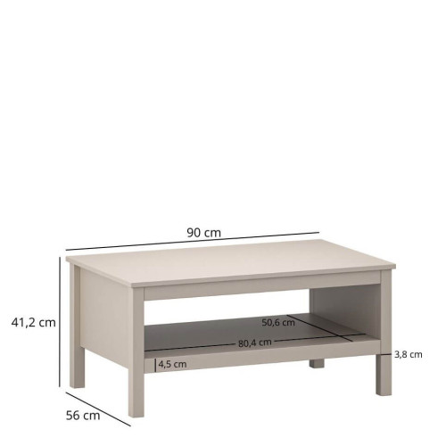 Фото журнального столика KLEO 90 MEBELBOS – розміри