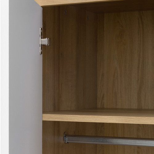 На фото полка и штанга шкафа BALDER SZF2D BRW