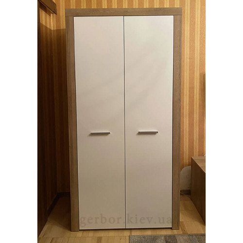 Фото шкафа BALDER SZF2D BRW от покупателя – вид спереди