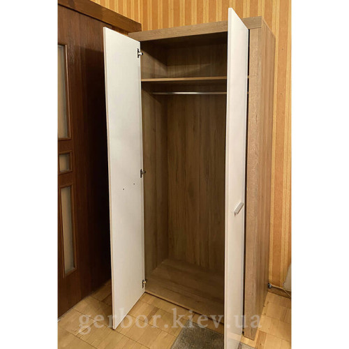 Фото шкафа BALDER SZF2D BRW от покупателя – наполнение