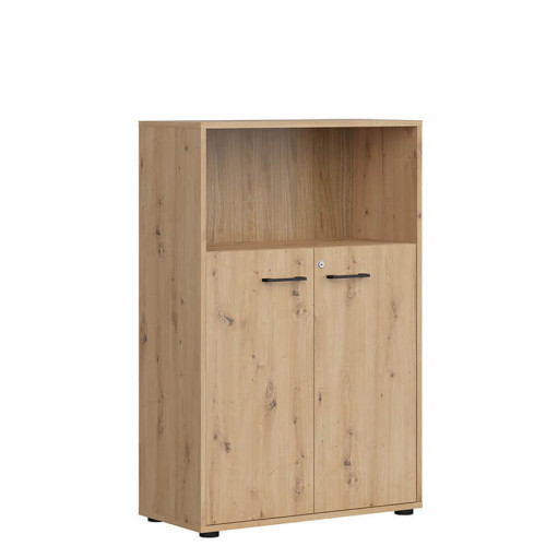 Фото тумбы с замком SPACE OFFICE REG2D/120/Z BRW