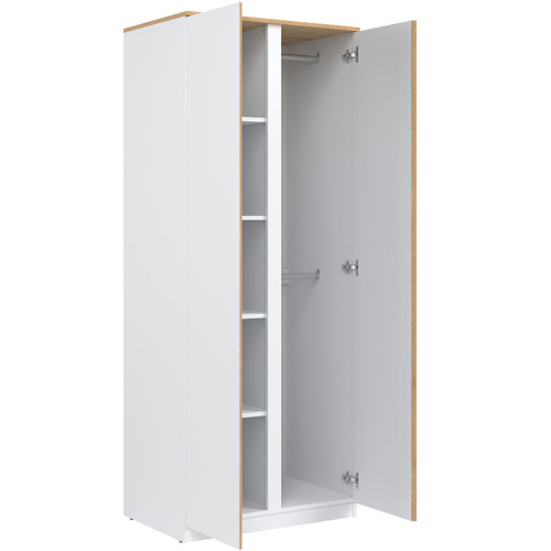 Фото кабінету REMI LIVEO BOGFRAN білий / дуб евок – наповнення шафи