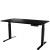 Фото столу-трансформера MOON LONG CAMA MEBLE чорний – вигляд збоку