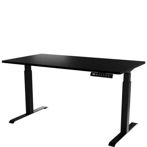 Фото столу-трансформера MOON LONG CAMA MEBLE чорний – вигляд збоку