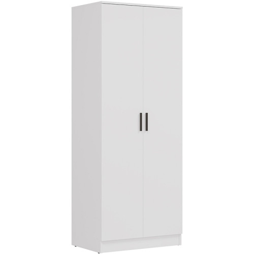 Фото комбінованої шафи MONTANA MT01/MT05 LIVEO BOGFRAN (білий) – вигляд з лівого боку