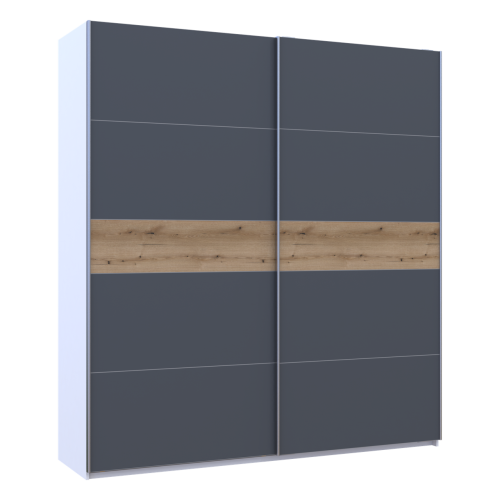 G-КАЙЗЕР Шафа-купе 2 ДСП / 5 частин ДОРОС (DOROS) 220х60х240