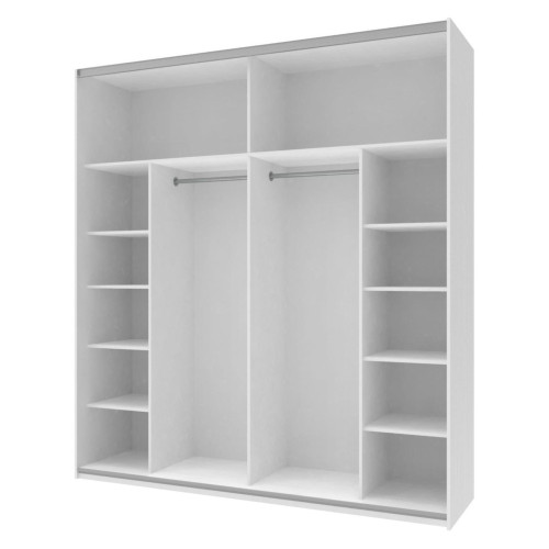 G-КАЙЗЕР Шафа-купе 2 ДСП / 5 частин ДОРОС (DOROS) 220х60х240