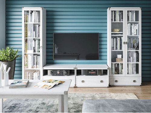 Фото тумби ТВ ІНДІАНА аризонська (каньйон) JRTV1S БРВ в інтер'єрі вітальні