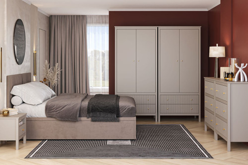 Фото шафи KLEO 2D2S MEBELBOS в інтер'єрі спальні