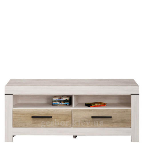 Фото тумби ТВ RTV2S БЕЛЕН Гербор сосна каньйон / дуб корабельний