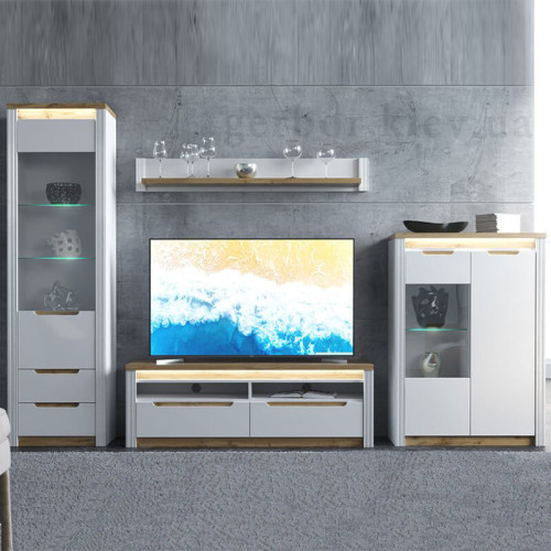 Фото стінки у вітальню СОЛОМІЯ БРВ (ВМК)