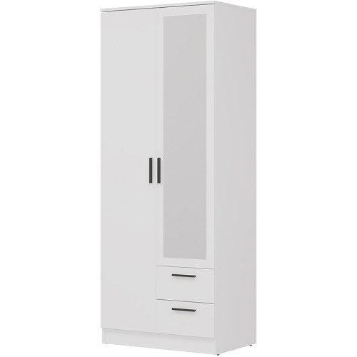 Фото шафи із дзеркалом MONTANA MT02 LIVEO BOGFRAN – вигляд з правого боку