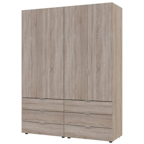 Фото шафи 2+2 ДСП ГЕЛАР ДОРОС (DOROS) дуб сонома