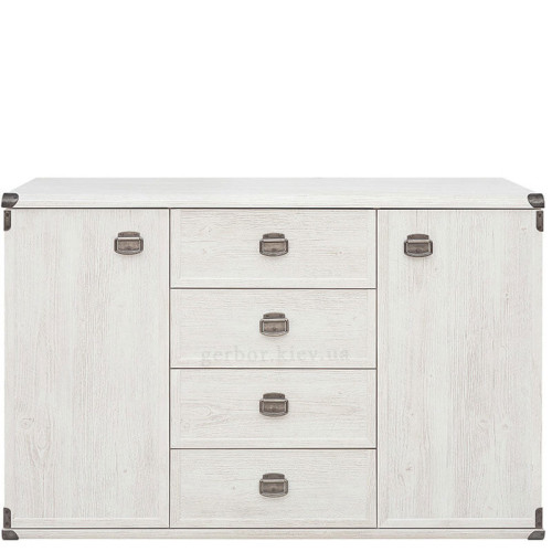 Фото комоду ІНДІАНА аризонська (каньйон) JKOM2D4S/130 БРВ (ВМК) – вигляд спереду