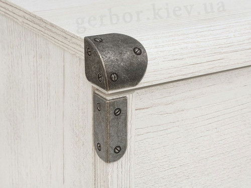 Фото комоду ІНДІАНА аризонська (каньйон) JKOM2D4S/130 БРВ (ВМК) – накладки в верхньому кутку