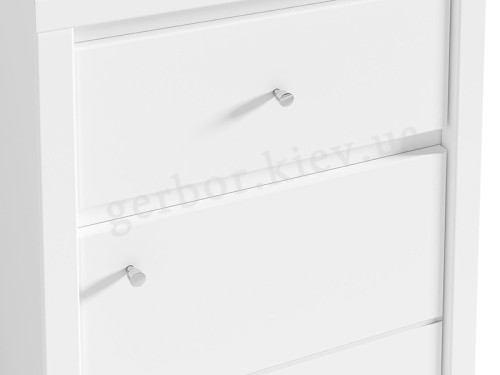 Фото тумби КРІСТІНА KOM1D1SP БРВ ВМВ – сріблясті ручки