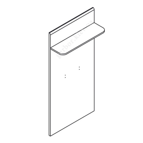 На фото схема вішака передпокою РІКО Гербор