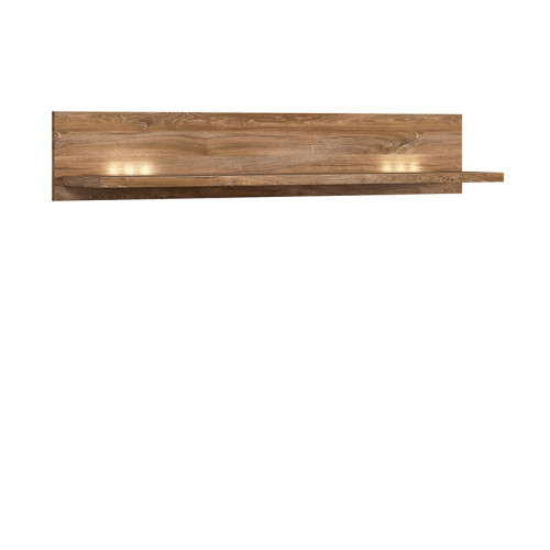 Фото полки GENT P/3/14 BRW дуб стирлинг - вид сбоку