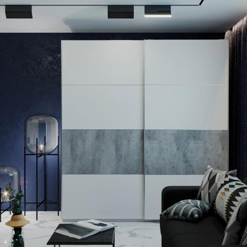 G-КАЙЗЕР Шафа-купе 2 ДСП / 4 частини ДОРОС (DOROS) 220х60х240