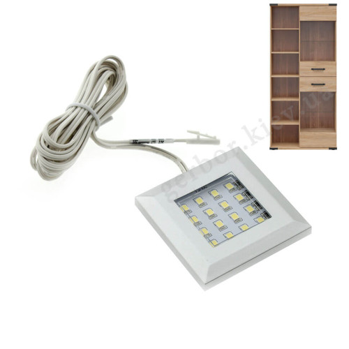 Фото підсвітки вітрини LARA REG2W/90_OPCJA BRW