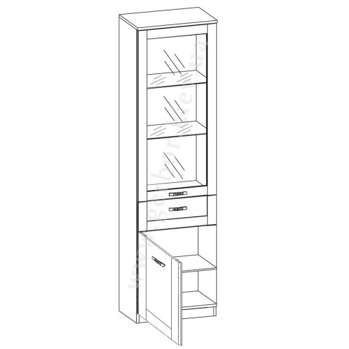 На фото схема витрины BOSS BS8 BOGFRAN