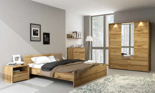 Фото прикроватной тумбочки TAHOE TA25 BOGFRAN в интерьере спальни