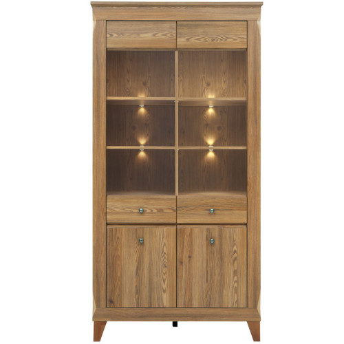 Фото витрины BERGEN REG2W2D BRW - вид спереди