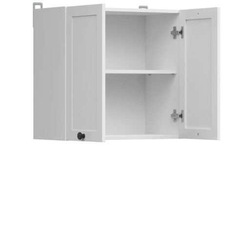 Фото навісної шафи JUNONA LINE G2D/60/57 BRW білий – наповнення