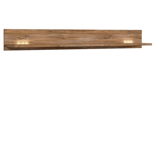 Фото полки GENT P/3/20 BRW дуб стирлинг - вид сбоку