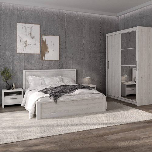 Фото шафи-купе БЛАНШ SZF180 БРВ (ВМК) в інтер'єрі спальні