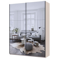 G-КАЙЗЕР Шафа-купе 2 Дзеркала ДОРОС (DOROS) 180х60х240