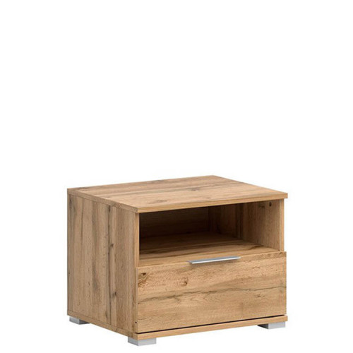 Фото прикроватной тумбочки ZELE KOM1S BRW дуб вотан