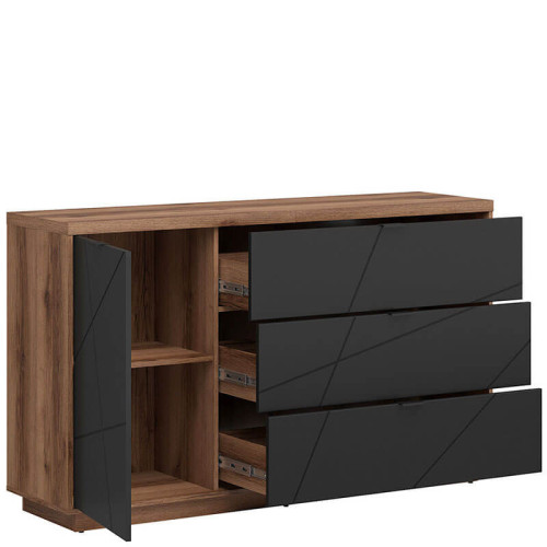 Фото їдальні FORN BRW – наповнення комоду