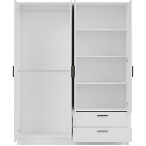 Фото шафи із дзеркалами MONTANA MT04 LIVEO BOGFRAN – вигляд спереду наповнення