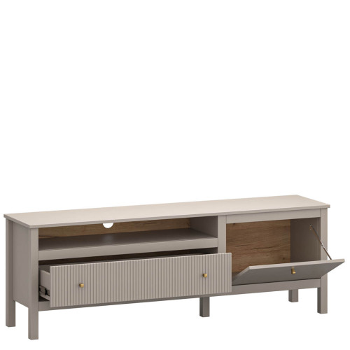 Фото вітальні KLEO MEBELBOS – наповнення тумби ТВ