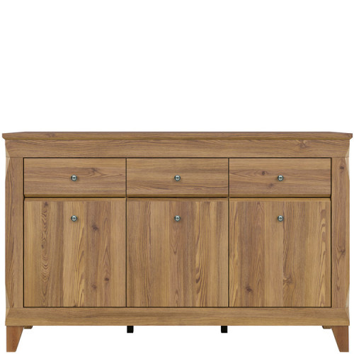 Фото комода BERGEN KOM3D3S BRW - вид спереди