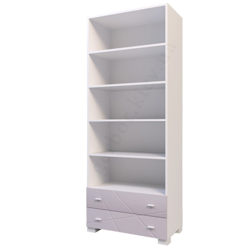 Фото стеллажа Х-СКАУТ Х-03 Санти белый / розовый