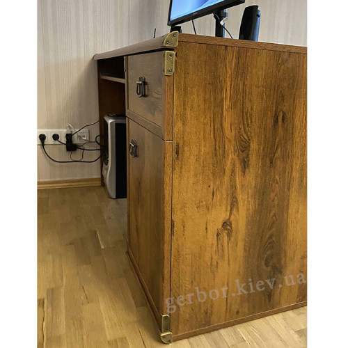 Фото письмового столу ІНДІАНА JBIU1D1S/120 БРВ (ВМК) від покупця – вигляд збоку