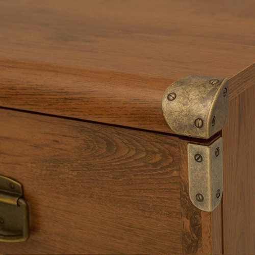 Фото письмового столу ІНДІАНА JBIU1D1S/120 БРВ (ВМК) – металеві накладки