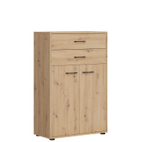 SPACE OFFICE Тумба с замком REG2D2S/120/Z BRW SPACE OFFICE Тумба с замком REG2D2S/120/Z BRW