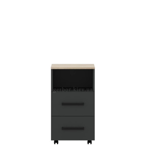 Фото тумби під стіл ОФIС НЬЮ KON2S Гербор – вигляд спереду