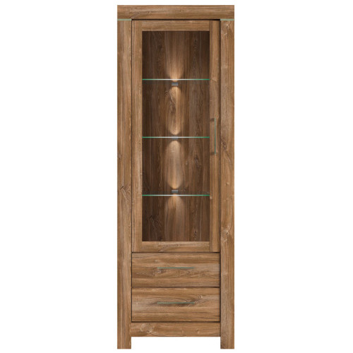 Фото витрины GENT REG1W2S/20/7 BRW в цвете дуб стирлинг