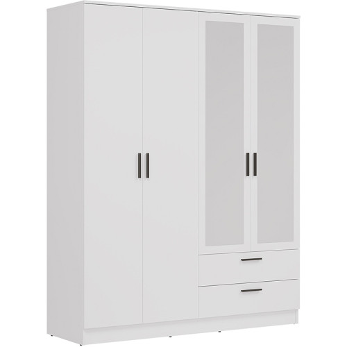 Фото комбінованої шафи із дзеркалами MONTANA MT04 LIVEO BOGFRAN – вигляд з лівого боку