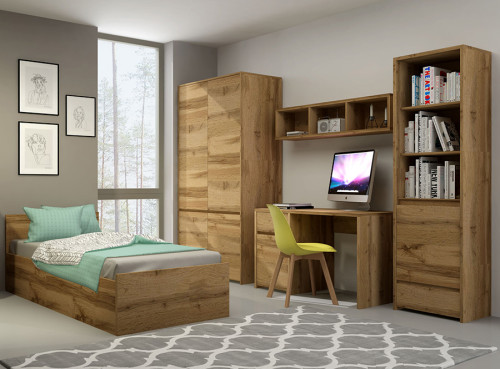 Кровать с подъемным механизмом TAHOE TA24/90 BOGFRAN в интерьере детской