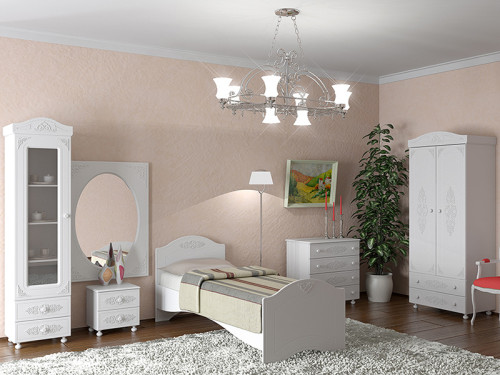 Фото комода БЕЛЛЬ АС-05 Санти - комплект мебели для спальни